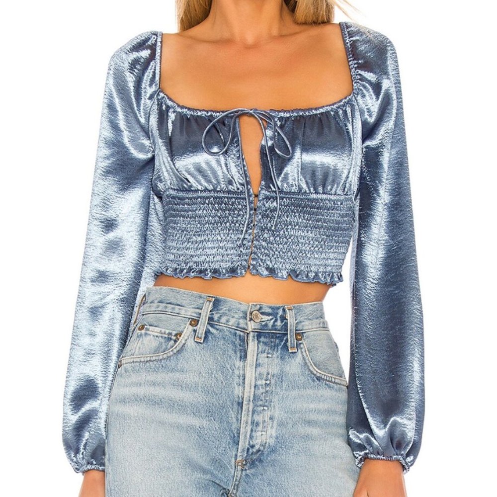 Superdown Allesandra Crop Top